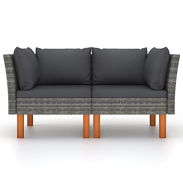 vidaXL Sofaelement Ecksofas 2 Stk. Poly günstig online kaufen