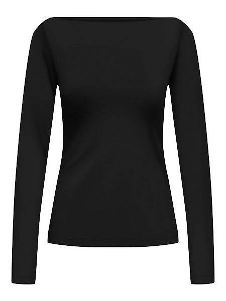 ONLY Langarmshirt ONLKISS LIFE LS BOATNECK TOP CC JRS NOOS günstig online kaufen