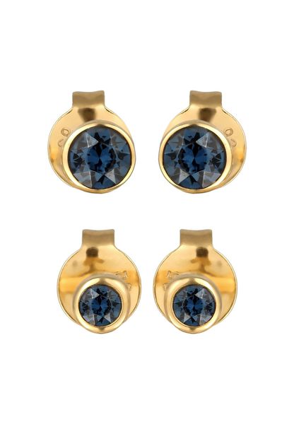 Elli Ohrring-Set Ohrstecker Set Weiß 925 günstig online kaufen