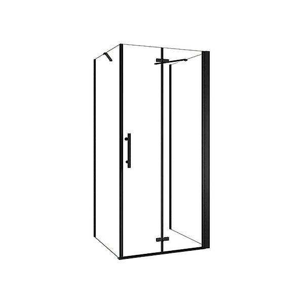 Duschparadies U-Duschkabine 80 x 85 x 80 cm U-Kabine Höhe 195cm Falttür 6mm günstig online kaufen