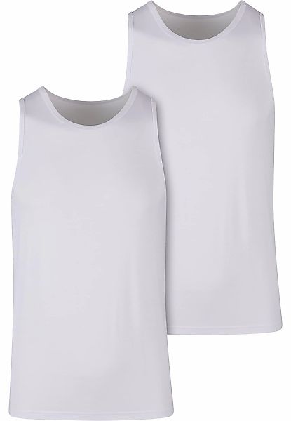 URBAN CLASSICS Tanktop "Urban Classics Bamboo Basic Tank Top 2-Pack" 1 Stk. günstig online kaufen