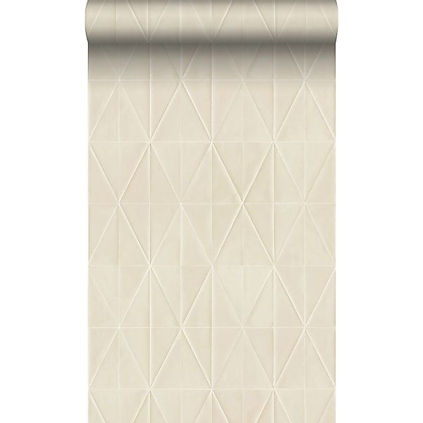 Origin Luxury Wallcoverings Tapete Origami Muster Sandbeige 53 Cm X 1005 Cm günstig online kaufen