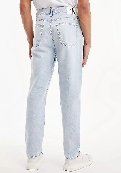 Calvin Klein Jeans Tapered-fit-Jeans REGULAR TAPER mit Calvin Klein Leder-B günstig online kaufen