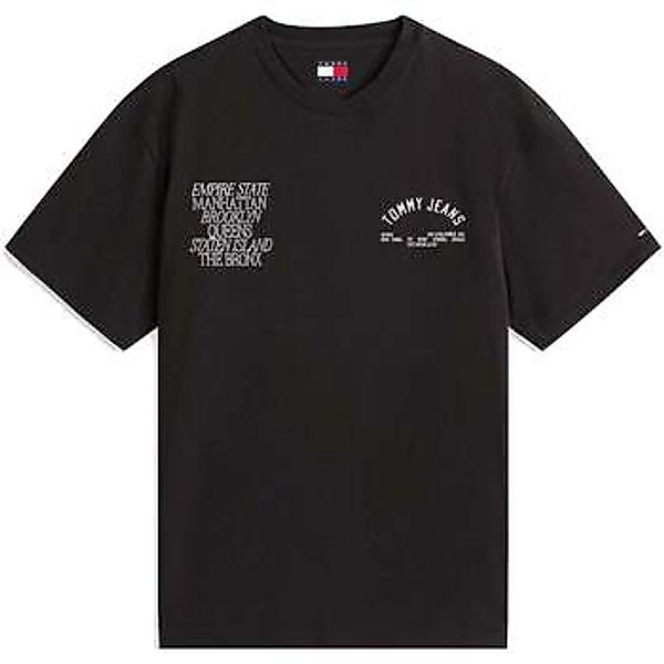 Tommy Jeans  T-Shirt Graphic Boroughs T-Shirt Black günstig online kaufen