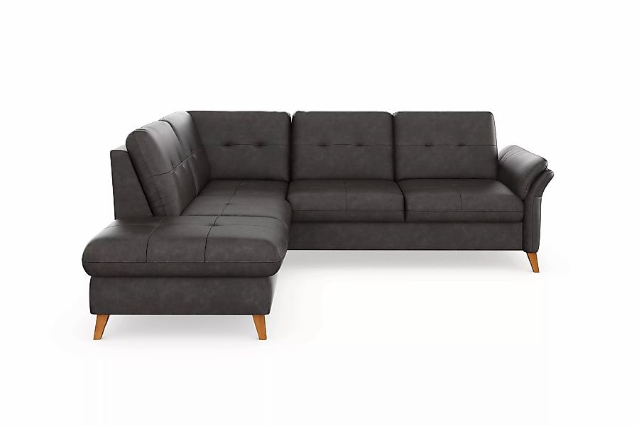 sit&more Ecksofa »Göteborg«, inkl. Sitztiefenverstellung, wahlweise mit Bet günstig online kaufen