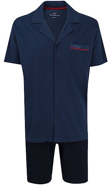 GÖTZBURG Pyjama geknöpft kurz Baumwolle auch große Größen günstig online kaufen