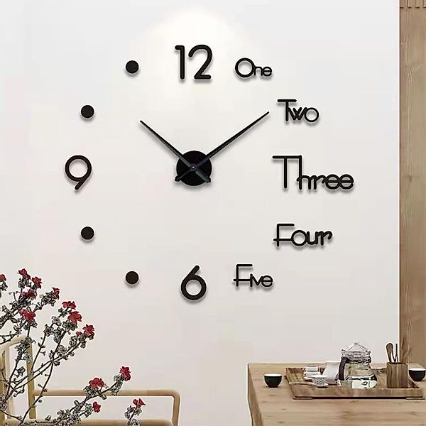 OKWISH Wanduhr DIY Wand Uhr Acryl günstig online kaufen