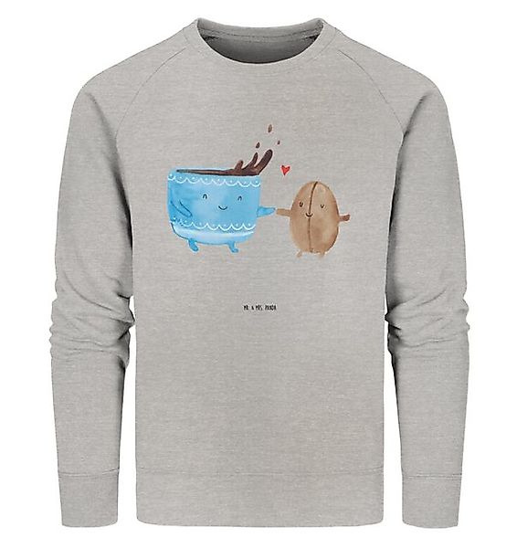 Mr. & Mrs. Panda Longpullover Kaffee Bohne Größe XL - Heather Grey - Gesche günstig online kaufen
