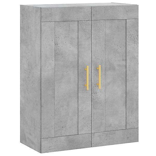 vidaXL Wandschrank Betongrau 69,5x34x90 cm Holzwerkstoff 830368 günstig online kaufen