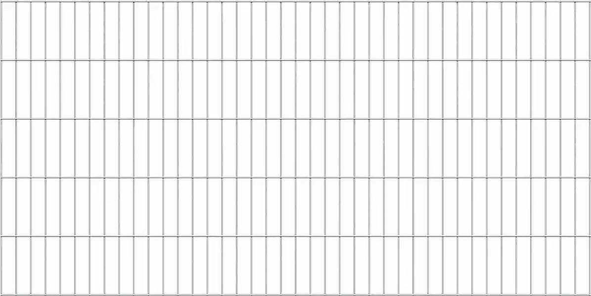 Alberts Doppelstabmattenzaun "Doppelstab-Gittermatte 6/5/6", LxH: 200x100 c günstig online kaufen