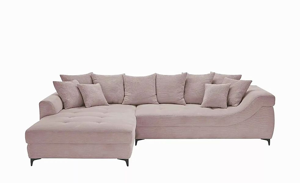 bobb Ecksofa  Jonna ¦ rosa/pink ¦ Maße (cm): B: 317 H: 93 T: 226.0 Polsterm günstig online kaufen