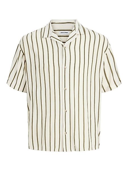 Jack & Jones PlusSize Kurzarmhemd JJEJEFF RESORT STRIPE SHIRT SS PLS Viskos günstig online kaufen