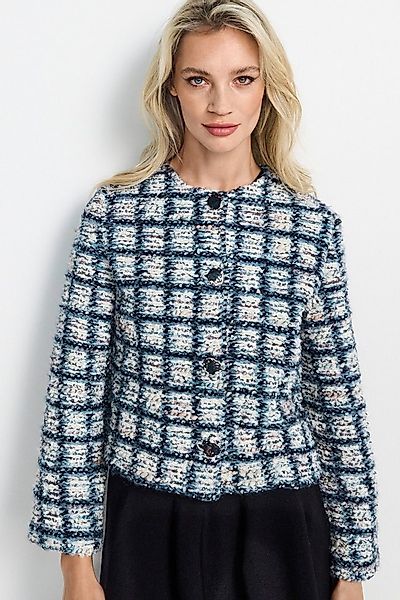 RICHROYAL Kurzblazer Mit Glitzerdetails in der Wolle günstig online kaufen