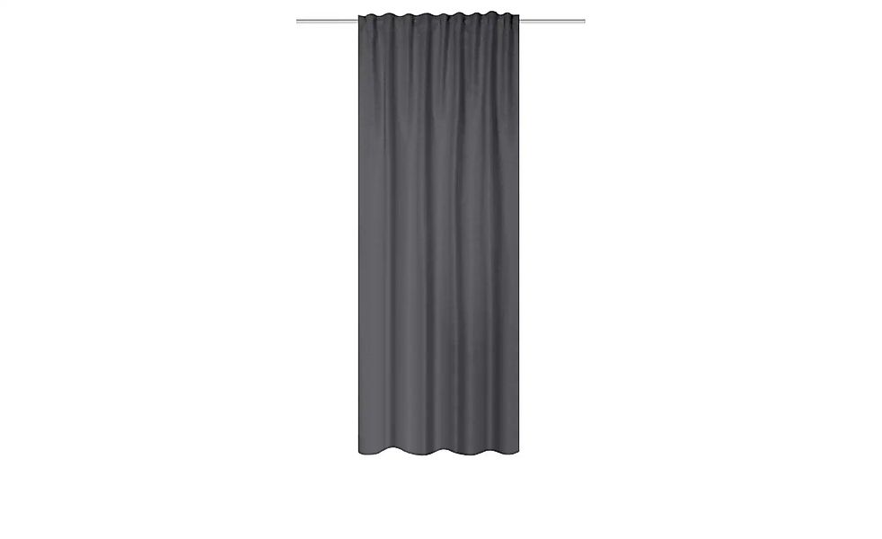 HOME Wohnideen Verdunklungsschal   ¦ grau ¦ Maße (cm): B: 135 H: 225 Gardin günstig online kaufen