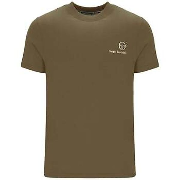 Sergio Tacchini  T-Shirts & Poloshirts Felton T-Shirt Dark Olive günstig online kaufen