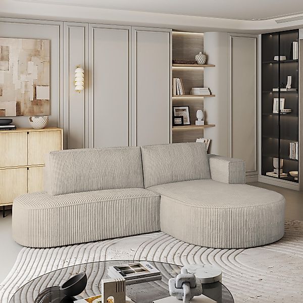 Masseno Ecksofa CORTIO mit Schlaffunktion L-Form, günstig online kaufen