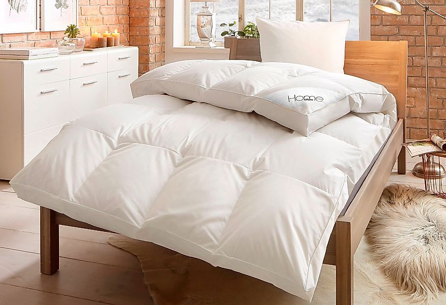 Home affaire Daunenbettdecke "Köniz, Bettdecke 135x200 cm, 155x220 cm und w günstig online kaufen
