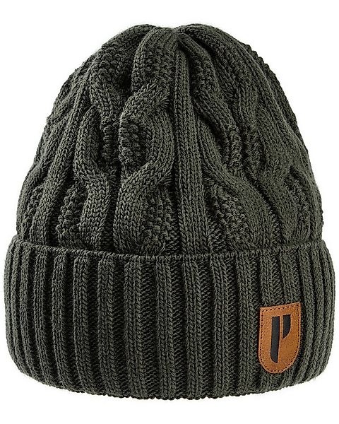 Parforce Active Strickmütze Damen Umschlagmütze Zopfstrick günstig online kaufen