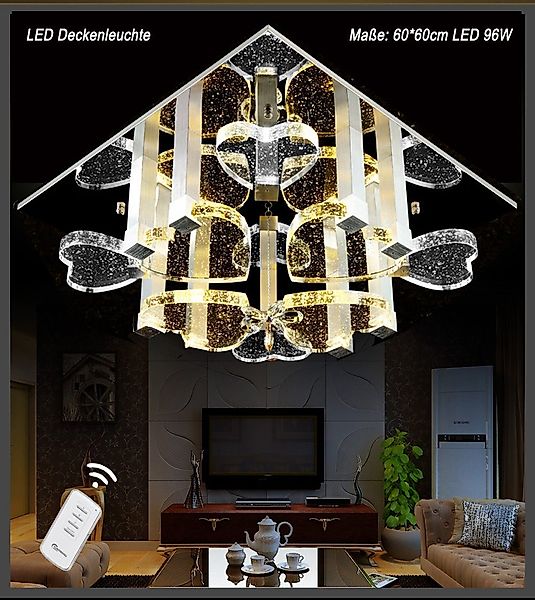 Euroton LED Deckenleuchte LED Kristalleuchten klare günstig online kaufen