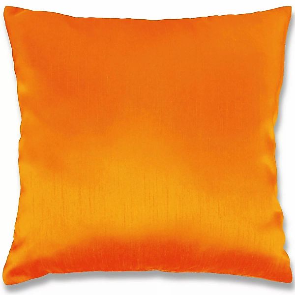 Arsvita Kissenhülle Alessia Orange 50 x 50 cm mit Füllkissen günstig online kaufen