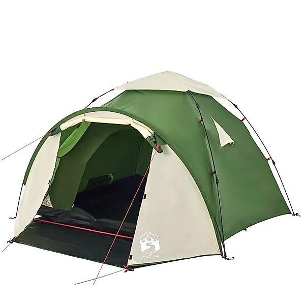 vidaXL Kuppel-Campingzelt 3 Personen Grün Quick Release 4004226 günstig online kaufen