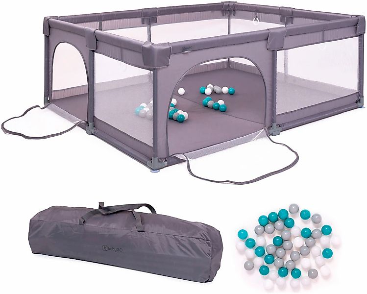 BabyGo Laufgitter "Playpark" inklusive 48 Spielbälle günstig online kaufen