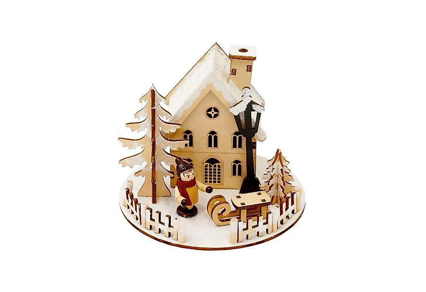 HTI-Living Weihnachtsszene LED Weihnachtsdeko Schlittenjunge, Leuchtdeko ba günstig online kaufen