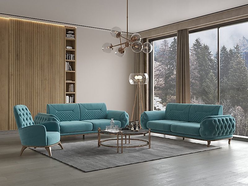 Möbeldreams Sofa Sofa-Set Ema 3-3-1 Modern günstig online kaufen
