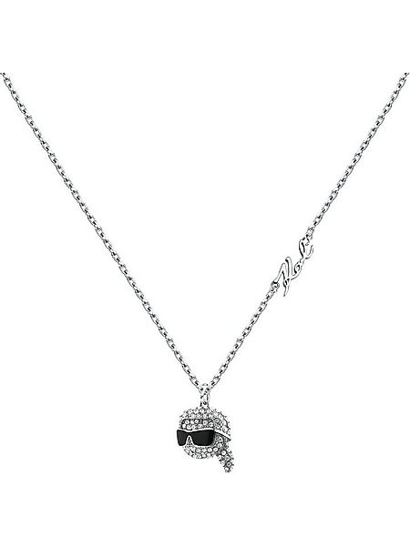 KARL LAGERFELD Collier Karl Lagerfeld Damen-Kette Edelstahl 77 Kristall günstig online kaufen