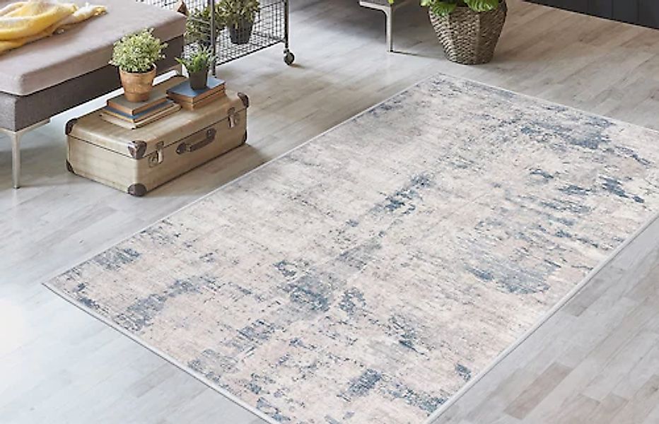 Kayoom Teppich »Maika 200«, rechteckig, 6 mm Höhe, Flachgewebe günstig online kaufen