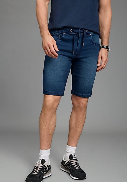 Arizona Jeansshorts gerade geschnittenes Bein, Regular Fit Passform günstig online kaufen