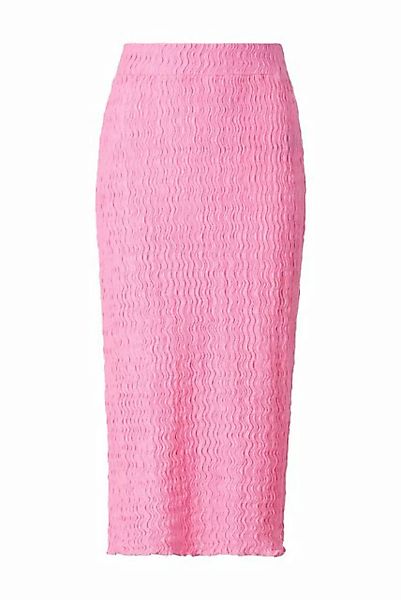 Rich & Royal Sommerrock Crinkled pencil skirt, sorbet pink günstig online kaufen