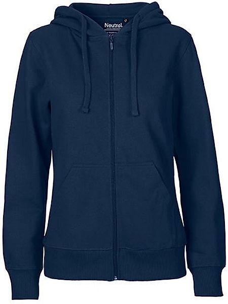 Neutral Kapuzensweatjacke Ladies Zip Hoodie günstig online kaufen