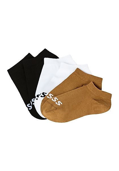 BOSS Sneakersocken "3P AS Logo CC W", (Packung, 3 Paar, 3er), mit BOSS Logo günstig online kaufen