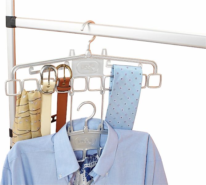 Ruco Mehrfach-Kleiderbügel "Variabler Kleiderbügel, 4er Set", (Set, 4 tlg.) günstig online kaufen