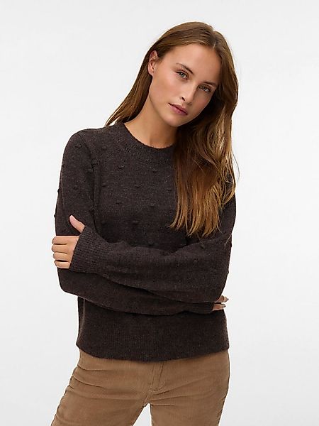 Vero Moda Rundhalspullover VMFRANCESCA LS O-NECK PULLOVER BOO günstig online kaufen
