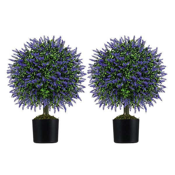 Kunstpflanze Lavendelbaum in Lila, COSTWAY, Höhe günstig online kaufen
