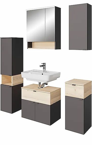 Saphir Badmöbel-Set »Quickset 394«, (Komplett-Set, 5 St.) günstig online kaufen