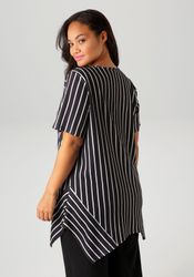 Aniston PLUS Blusenshirt mit dezenter Streifenlook günstig online kaufen