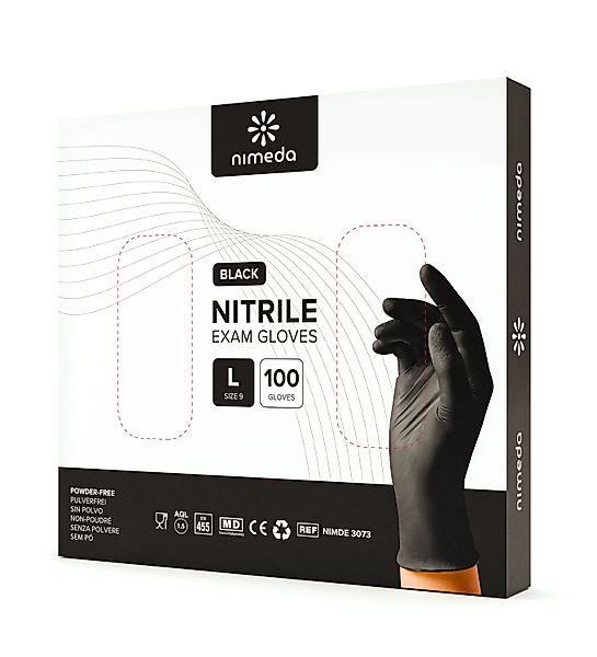 Kemes Einweghandschuhe Nitrilhandschuhe 100 Stück Einmalhandschuhe günstig online kaufen