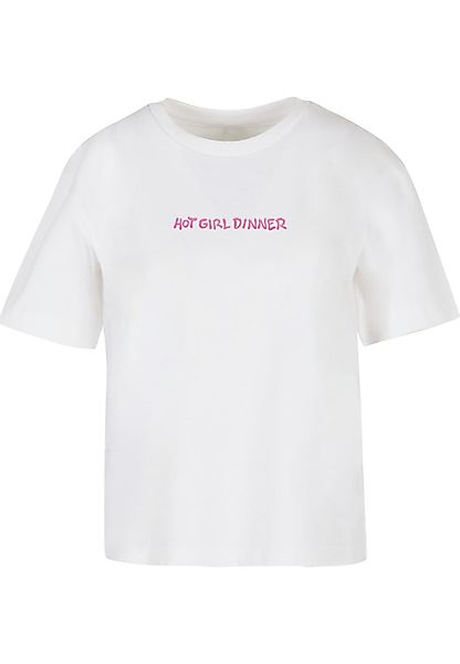 Miss Tee T-Shirt "Miss Tee Damen Hot Girl Dinner Tee", (1 tlg.) günstig online kaufen