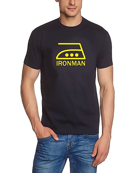 coole-fun-t-shirts Print-Shirt IRONMAN T-Shirt Navy - günstig online kaufen
