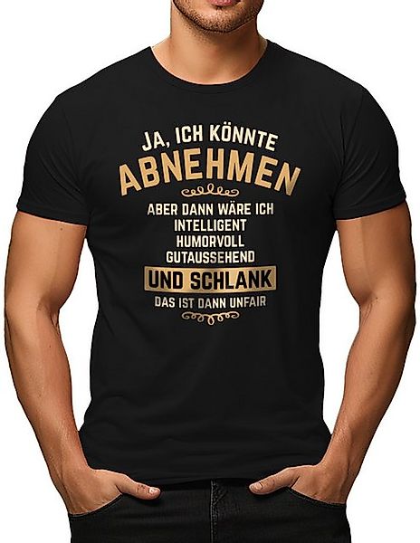 RAHMENLOS® T-Shirt Ja, ich könnte abnehmen, aber... günstig online kaufen