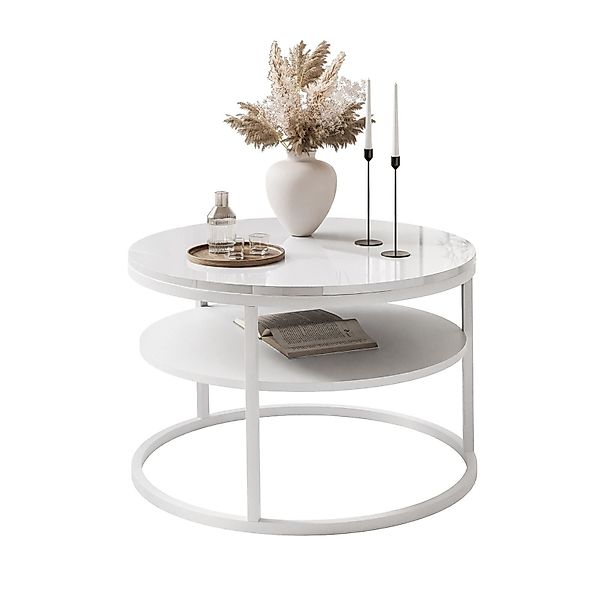 Lookway Couchtisch Ciri 60 mit Ablage, günstig online kaufen