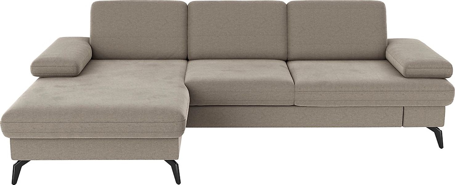 sit&more Ecksofa "Morris L-Form, inkl. Sitztiefenverstellung", wahlweise mi günstig online kaufen