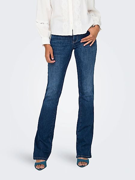 ONLY Bootcut-Jeans ONLANN MID FLARED DNM günstig online kaufen