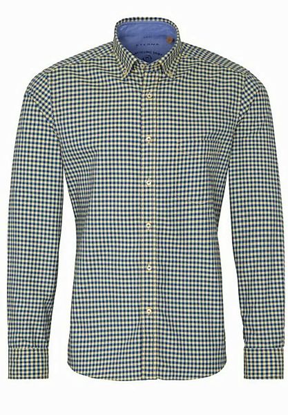 Eterna Klassische Bluse ETERNA SLIM FIT Langarm Hemd oxford gelb 2478-74-MS günstig online kaufen