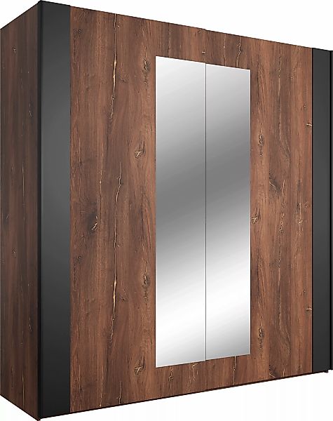 Home affaire Schwebetürenschrank "Sigma, Breite 200 cm, moderner Kleidersch günstig online kaufen