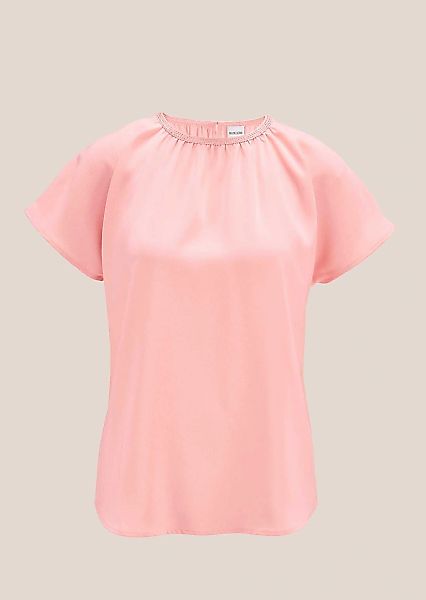 MADELEINE Shirtbluse "Blusenshirt Blusenshirt mit Glanz-Akzent" günstig online kaufen