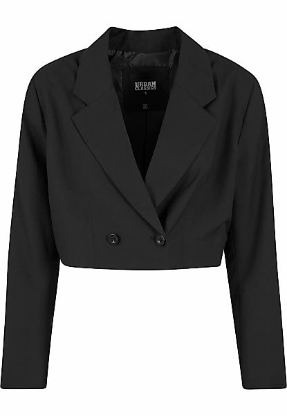 URBAN CLASSICS Allwetterjacke "Urban Classics Ladies Cropped Blazer" 1 Stk. günstig online kaufen
